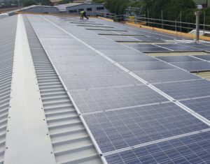 50kW PV array for Van Guard Accessories Ltd