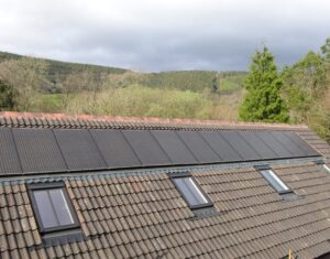 5kW PV for pool house, Minehead, Somerset