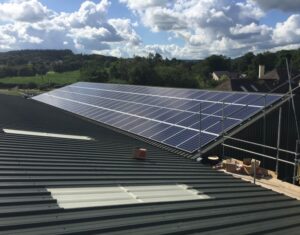 125kW PV system, Axminster, Devon