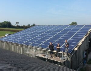 50kW PV system at Pontispool Farm